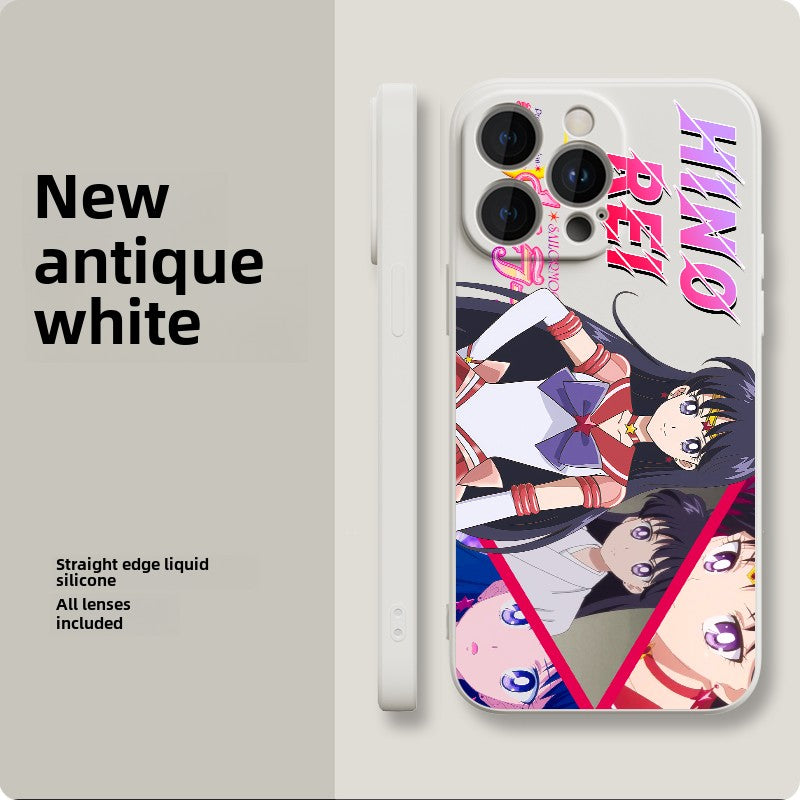 Sailor Moon silicone anime phone case for Apple iPhone