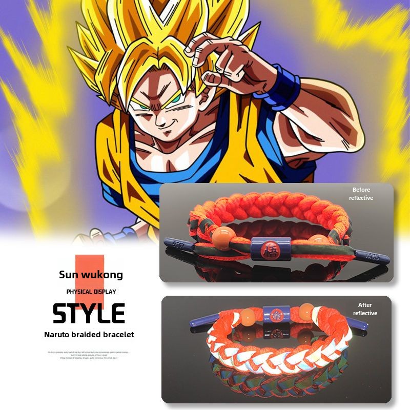 Dragon Ball Bracelet Hand Rope Internet Celebrity Hand-woven Bracelet