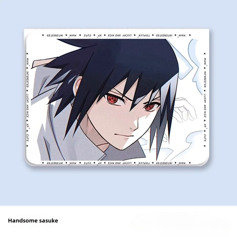 2024 Naruto Sasuke iPad Tablet Case Silk