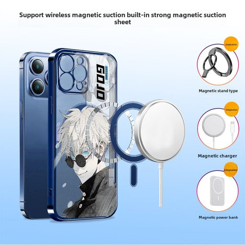 Gojo Magsafe Magnetic Phone Case Clear Style