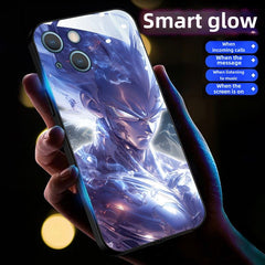 Apple Saiyan RGB Phone Case for IPhone Caller Luminous