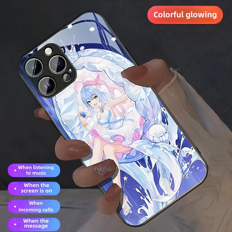 Anime Hatsune Miku Glowing Phone Case For iPhone