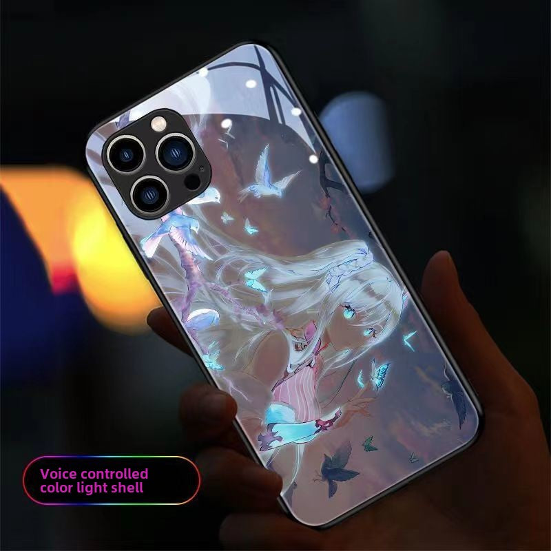 Anime Hatsune Miku Glowing Phone Case For iPhone