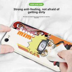 Naruto Apple Liquid Soft Silicone Phone Case