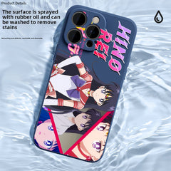 Sailor Moon silicone anime phone case for Apple iPhone