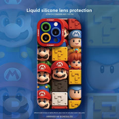 Building Block Mario Phone Case iPhone