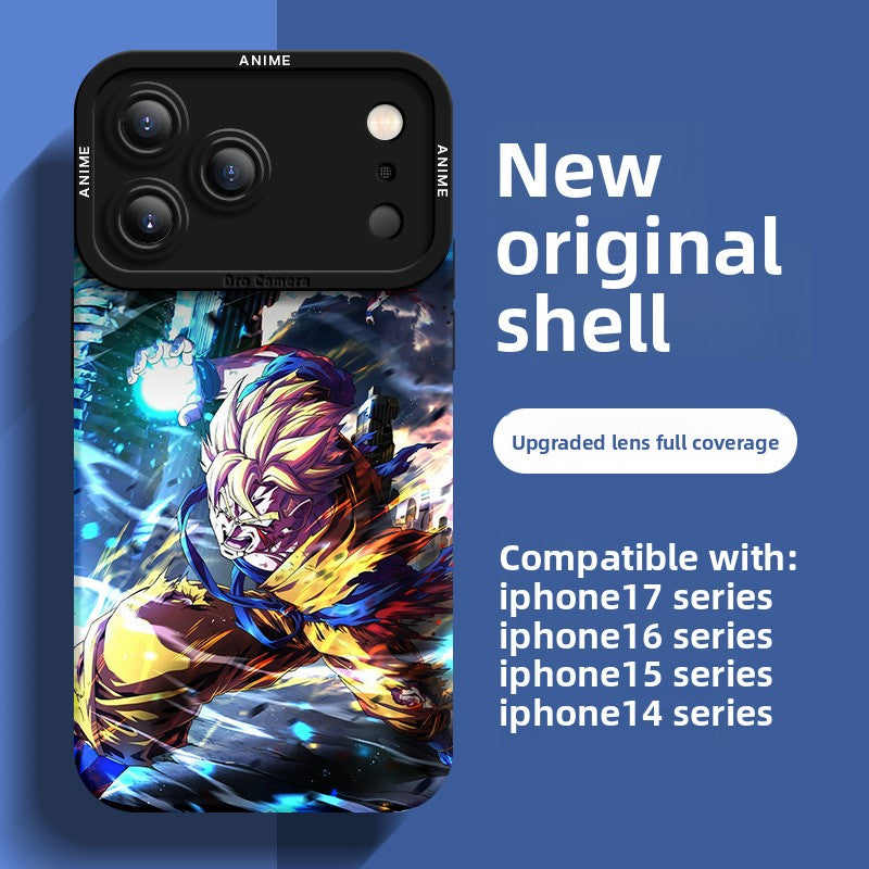 Funda de silicona suave para teléfono Dragon Ball Z Son Goku Anime 17 series Anime