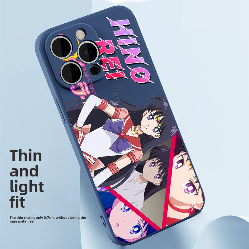 Sailor Moon silicone anime phone case for Apple iPhone