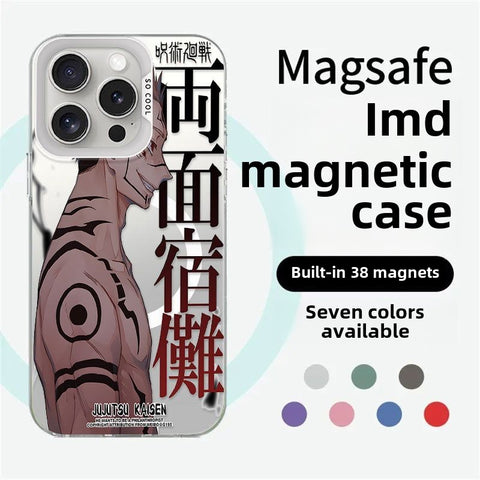 Ryomen Sukuna Magsafe Magnetic Phone Case