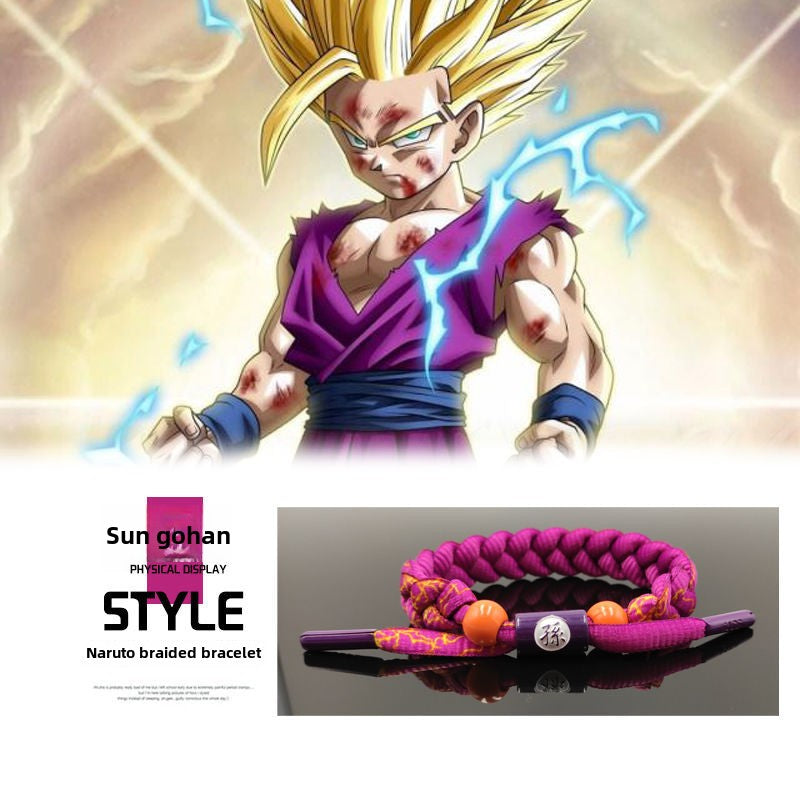 Dragon Ball Bracelet Hand Rope Internet Celebrity Hand-woven Bracelet