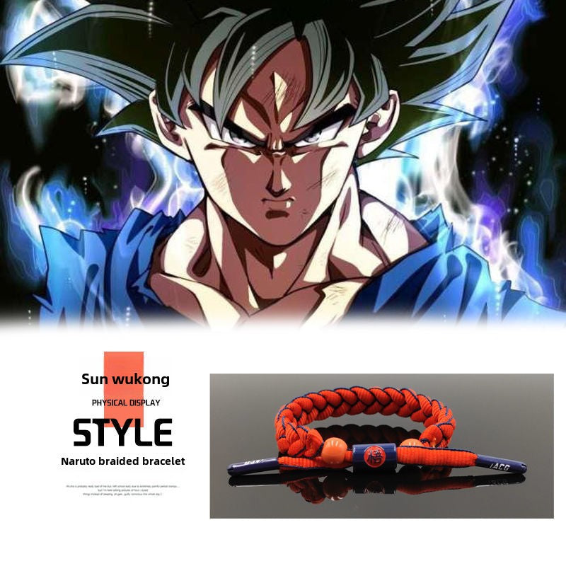 Dragon Ball Bracelet Hand Rope Internet Celebrity Hand-woven Bracelet