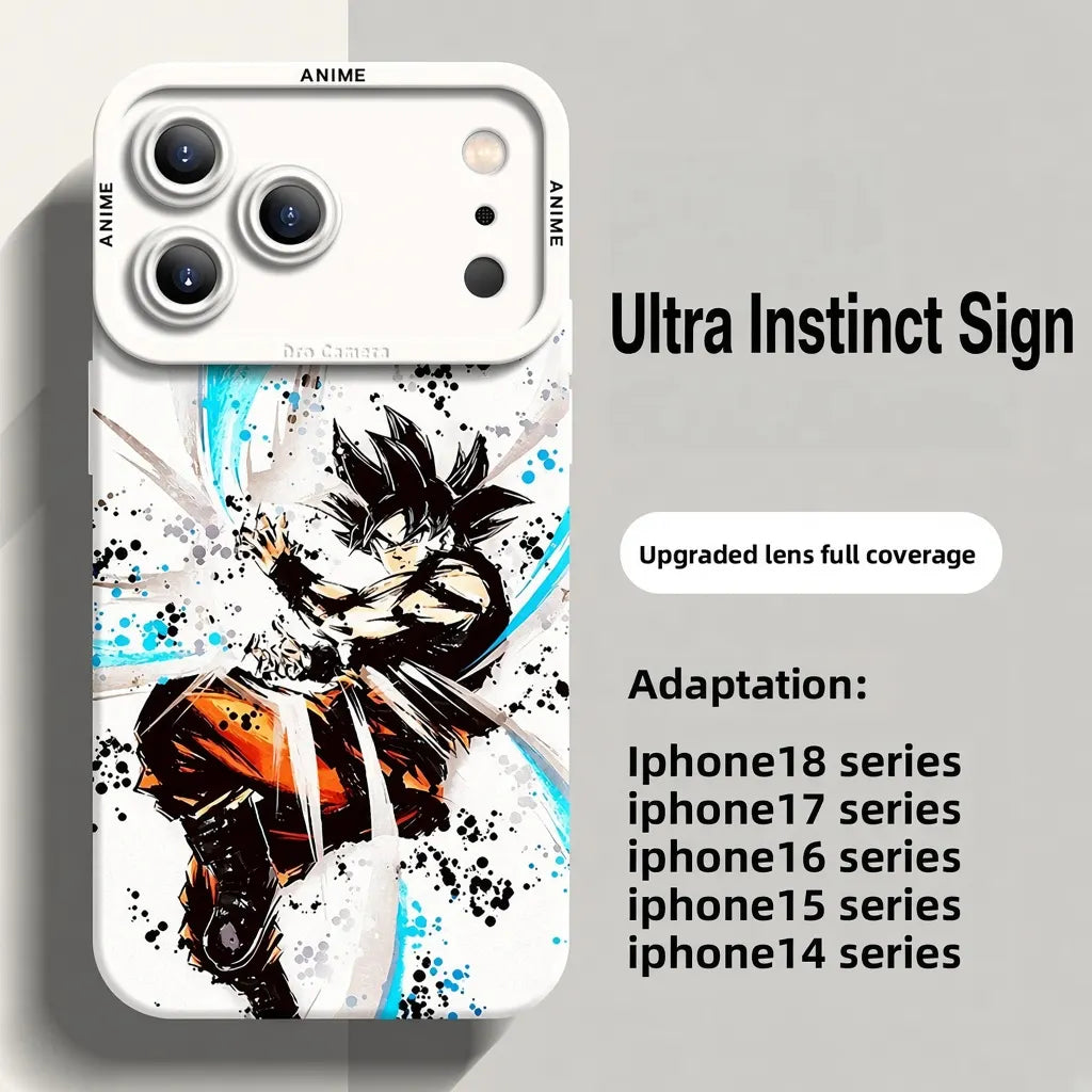 Dragon Ball Z Son Goku Anime iPhone 18 Sries Anime Phone Cases Silicone Soft Case