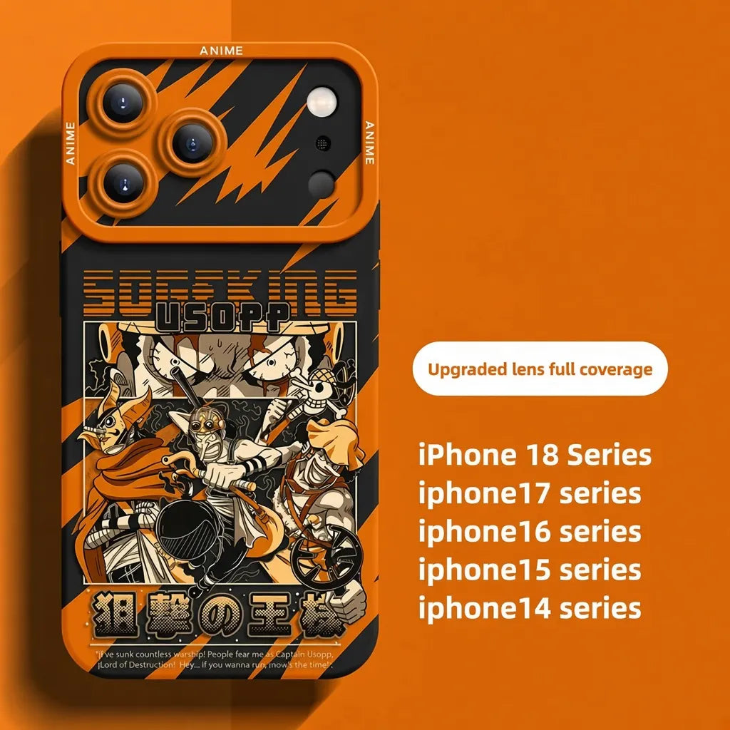 ONE PIECE Apple iPhone Anime Phone Case Silicone Protetive Case