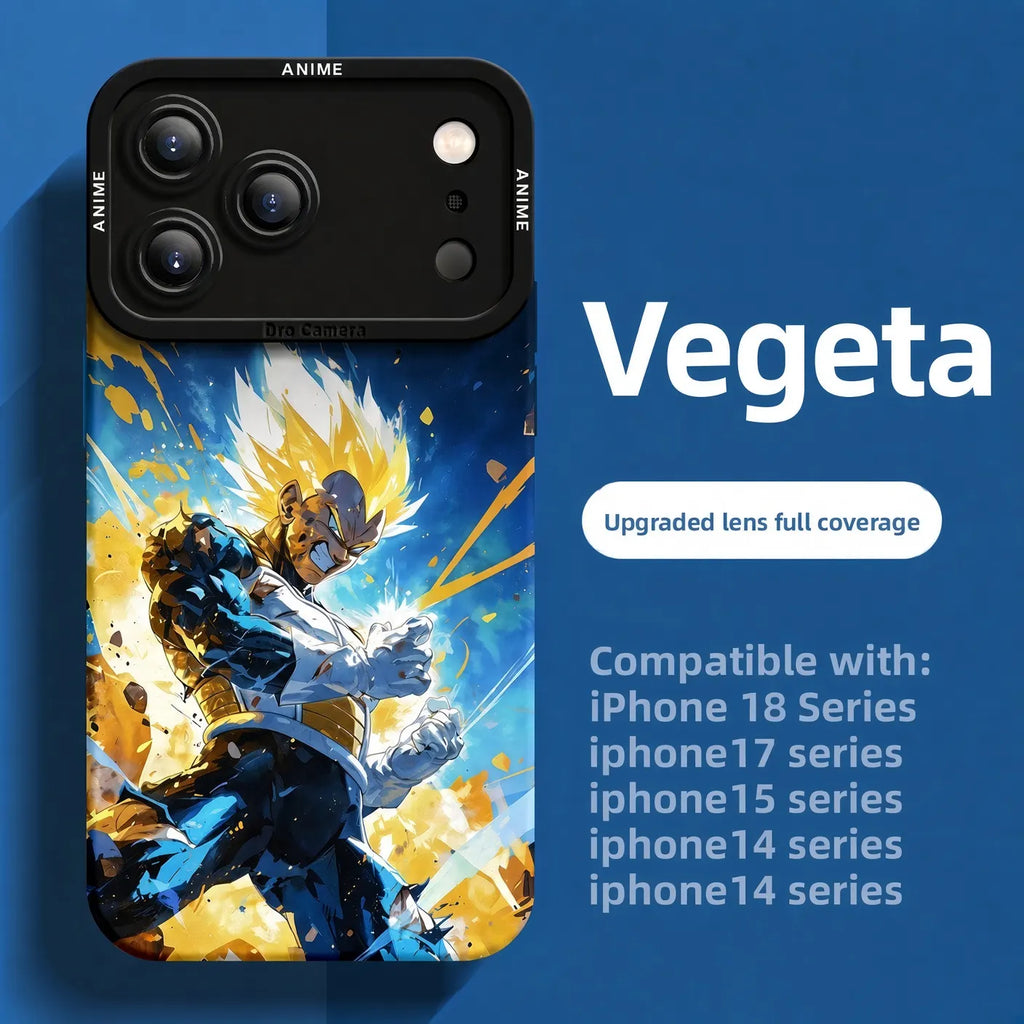 Dragon Ball Z Son Goku Anime iPhone 18 Sries Anime Phone Cases Silicone Soft Case