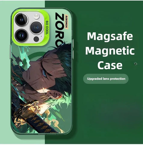 ONE PIECE Luffy Zoro Magsafe Anime Phone Case iPhone Cover