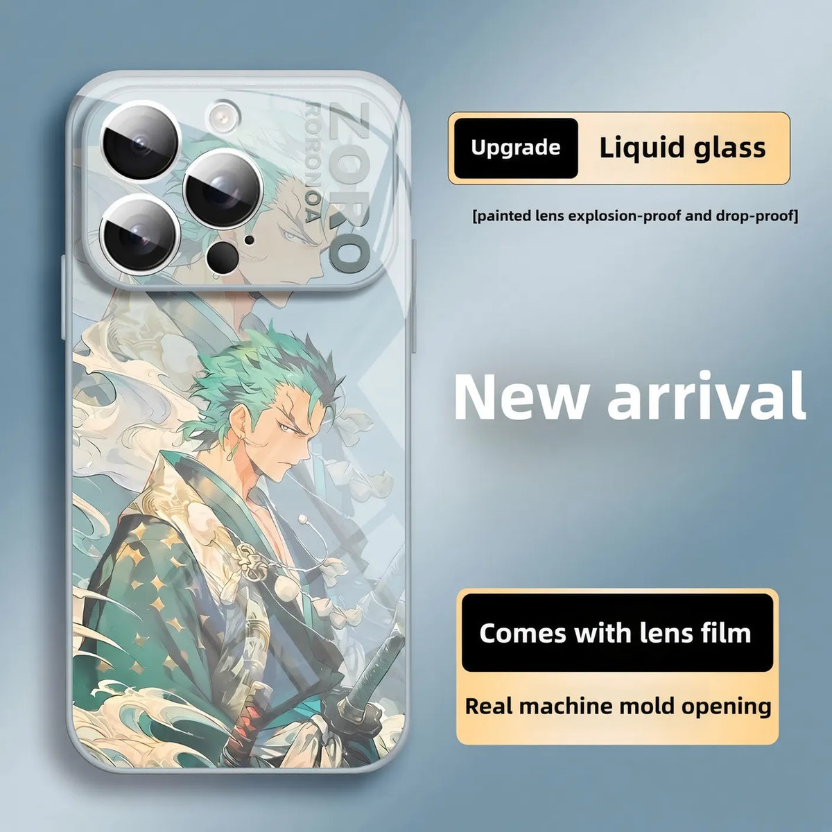 ONE PIECE Zoro Anime Phone Case iPhone 18 Series Phone Case