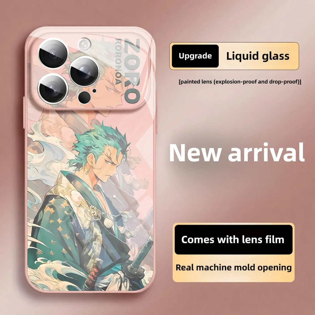 ONE PIECE Zoro Anime Phone Case iPhone 18 Series Phone Case