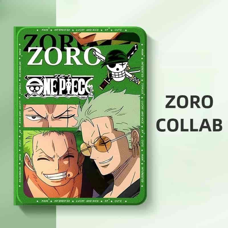 Funda protectora para iPad de One Piece Zoro